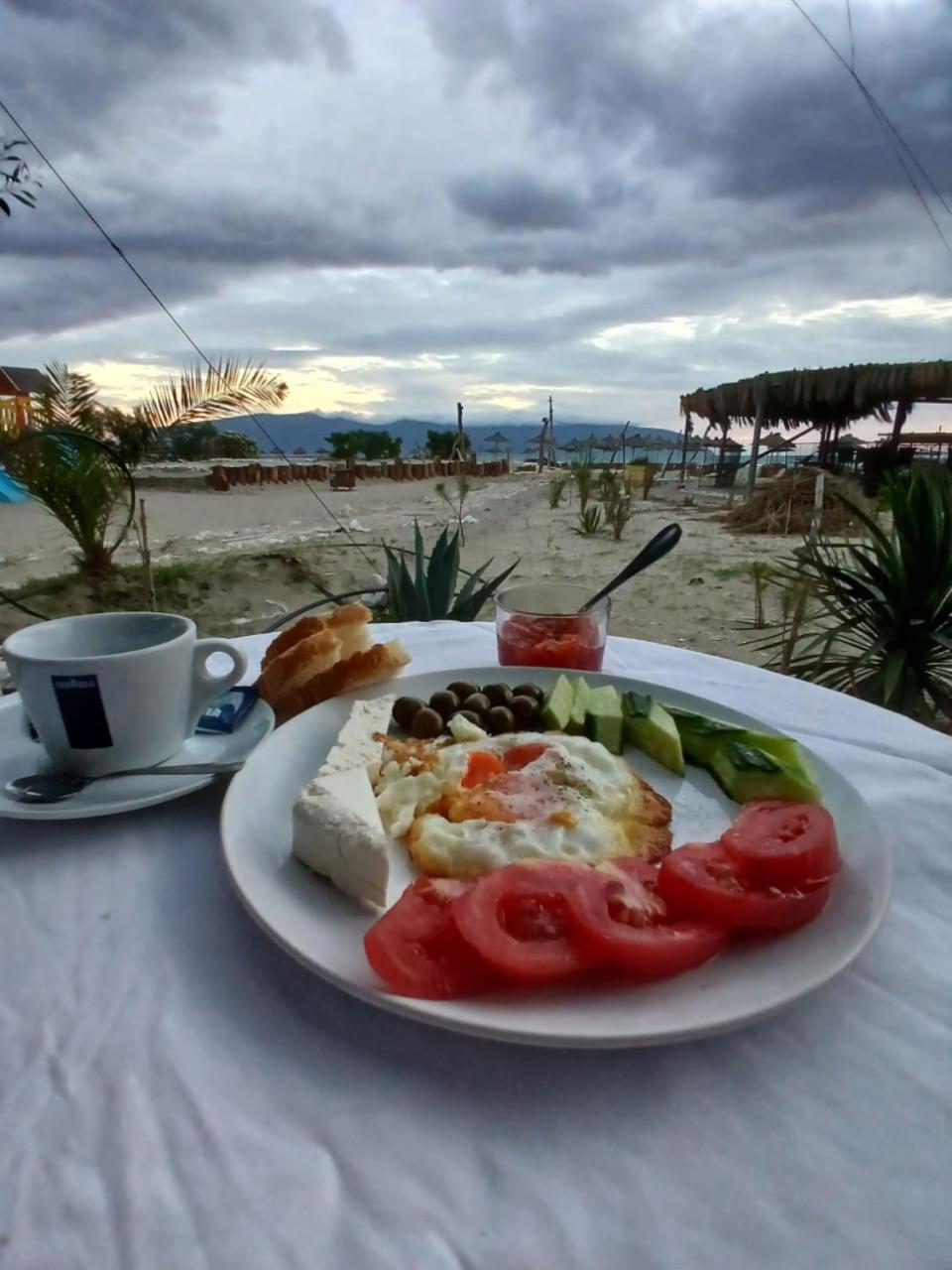 Zulu Beach Tenda Влёра Экстерьер фото